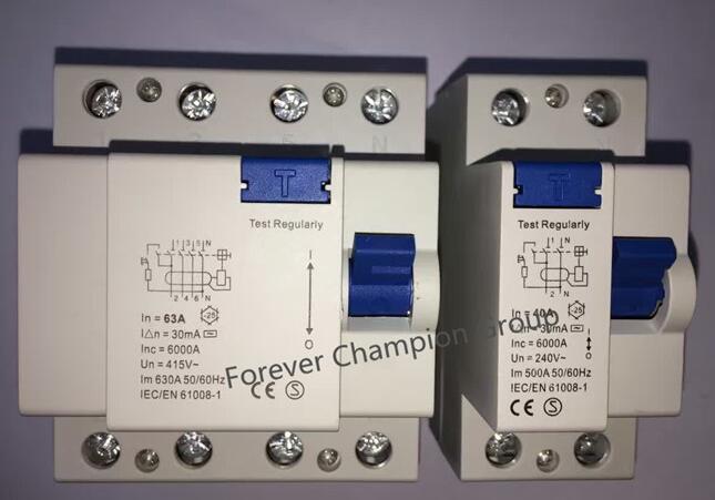 F360 RCCB/ELCB Residual Current Circuit Breaker