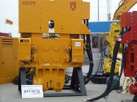 Used Vibro Hammer PVE 40 VM To Work On A Crane Or Piling Rig