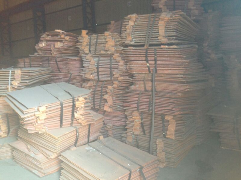 We Have Copper Cathode Scrap For Sell At A Cheaper Rate