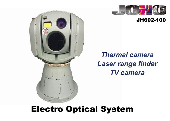 Wuhan JOHO Electro Optical Sensor System / Lwir Thermal Camera HD TV Camera And 5km Laser Range Finder