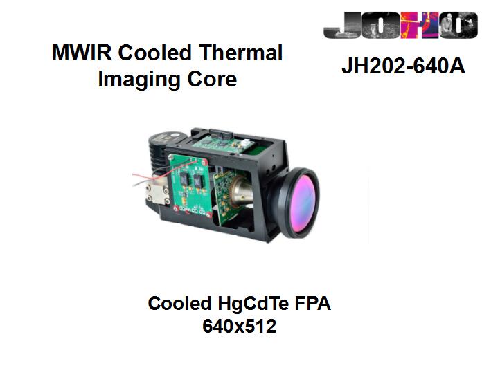 Wuhan JOHO Mwir Cooled Infrared Thermal Imaging Camera Module 640X512 Pixel
