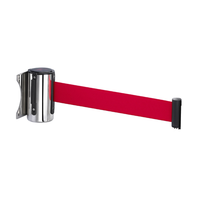 Wall Mounted Retractable Crowd Control Barrier With Colorful Belt
