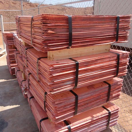 99.99% Pure Electrolytic Copper Cathode